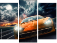 Triptychon - Dreiteiliges Leinwandbild