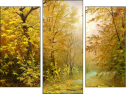 Triptychon - Dreiteiliges Leinwandbild