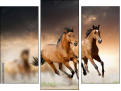 Triptychon - Dreiteiliges Leinwandbild