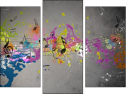 Triptychon - Dreiteiliges Leinwandbild