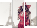 Triptychon - Dreiteiliges Leinwandbild