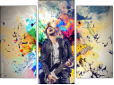 Triptychon - Dreiteiliges Leinwandbild