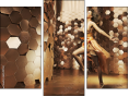 Triptychon - Dreiteiliges Leinwandbild