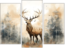 Triptychon - Dreiteiliges Leinwandbild