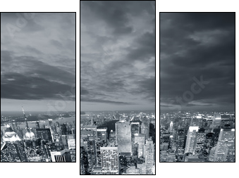 New York - Dreiteiliges Leinwandbild, Triptychon