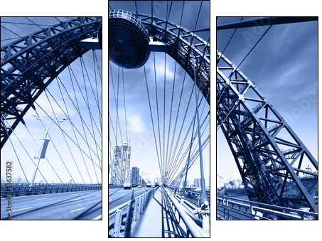 Bridge - Dreiteiliges Leinwandbild, Triptychon