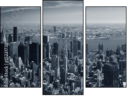 New York panorama - Dreiteiliges Leinwandbild, Triptychon