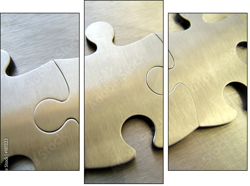 liens - Dreiteiliges Leinwandbild, Triptychon
