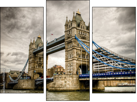 Tower Bridge - Dreiteiliges Leinwandbild, Triptychon