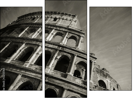 colosseum duo - Dreiteiliges Leinwandbild, Triptychon