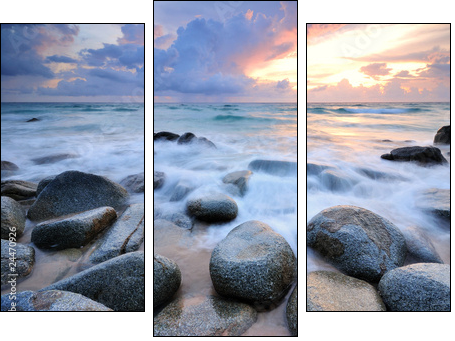 seascape - Dreiteiliges Leinwandbild, Triptychon