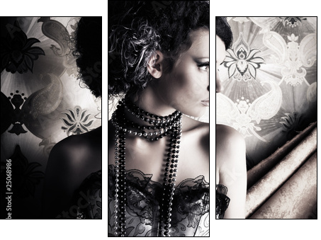 antique - Dreiteiliges Leinwandbild, Triptychon