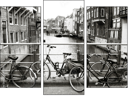 Netherlands - Dordrecht - Dreiteiliges Leinwandbild, Triptychon