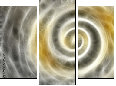 Disipuci - Dreiteiliges Leinwandbild, Triptychon