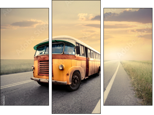 Van - Dreiteiliges Leinwandbild, Triptychon