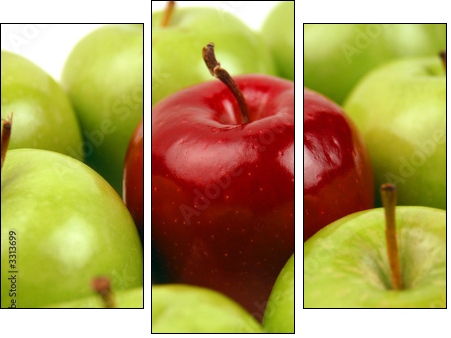standing out - Dreiteiliges Leinwandbild, Triptychon
