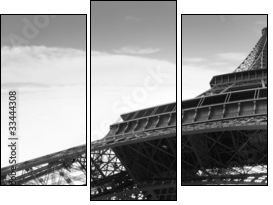 tour eiffel symbol of Paris - Dreiteiliges Leinwandbild, Triptychon