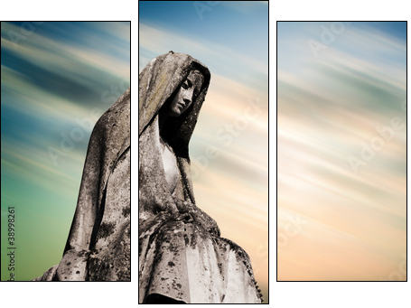 madonna - Dreiteiliges Leinwandbild, Triptychon