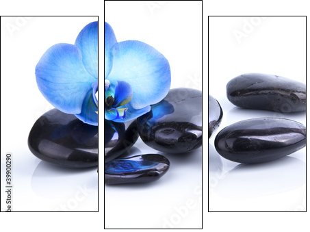 Relaxation et Bien-Ãªtre - Dreiteiliges Leinwandbild, Triptychon