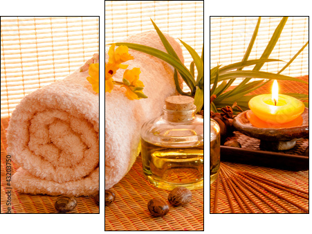Aroma Therapy - Dreiteiliges Leinwandbild, Triptychon