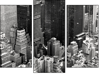 Manhattan, New York City. USA. - Dreiteiliges Leinwandbild, Triptychon