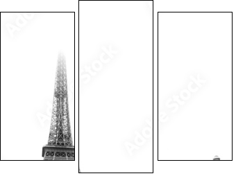paris #37 - Dreiteiliges Leinwandbild, Triptychon