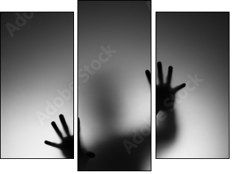 Ghosts Hand - Dreiteiliges Leinwandbild, Triptychon