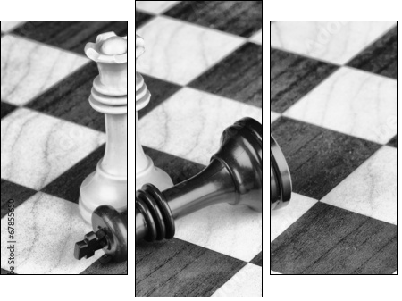Chess - Dreiteiliges Leinwandbild, Triptychon