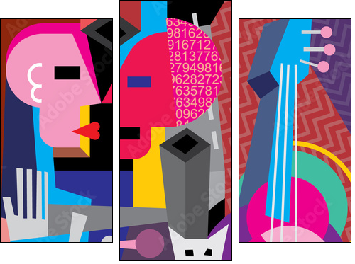 The Dance - Dreiteiliges Leinwandbild, Triptychon