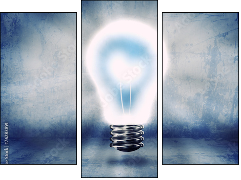 Idea concept - Dreiteiliges Leinwandbild, Triptychon