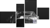 Viertychon - Vierteiliges Leinwandbild