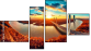 Viertychon - Vierteiliges Leinwandbild
