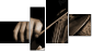 Viertychon - Vierteiliges Leinwandbild