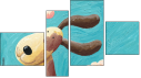 Viertychon - Vierteiliges Leinwandbild