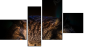 Viertychon - Vierteiliges Leinwandbild
