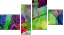 Viertychon - Vierteiliges Leinwandbild