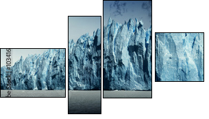 Patagonia - Vierteiliges Leinwandbild, Viertychon