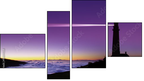 beacon - Vierteiliges Leinwandbild, Viertychon