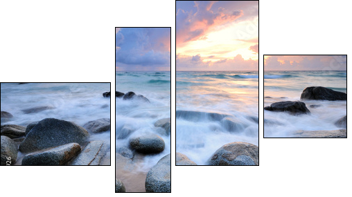 seascape - Vierteiliges Leinwandbild, Viertychon