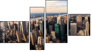 Manhattan - Vierteiliges Leinwandbild, Viertychon