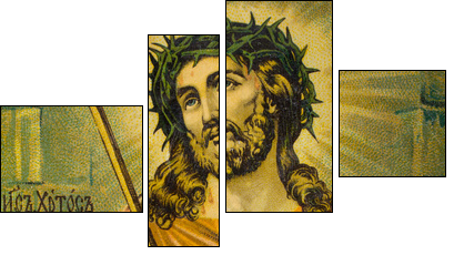 Icon - Vierteiliges Leinwandbild, Viertychon
