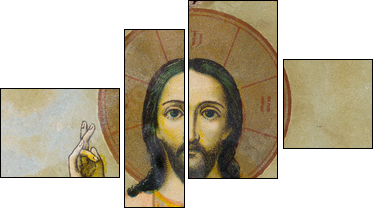 Icon - Vierteiliges Leinwandbild, Viertychon