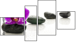 Wellness - Vierteiliges Leinwandbild, Viertychon