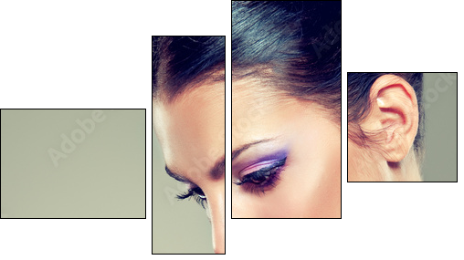 Beauty Portrait - Vierteiliges Leinwandbild, Viertychon