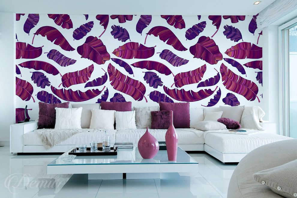 Violette-leichtigkeit-fur-wohnzimmer-tapeten-demur