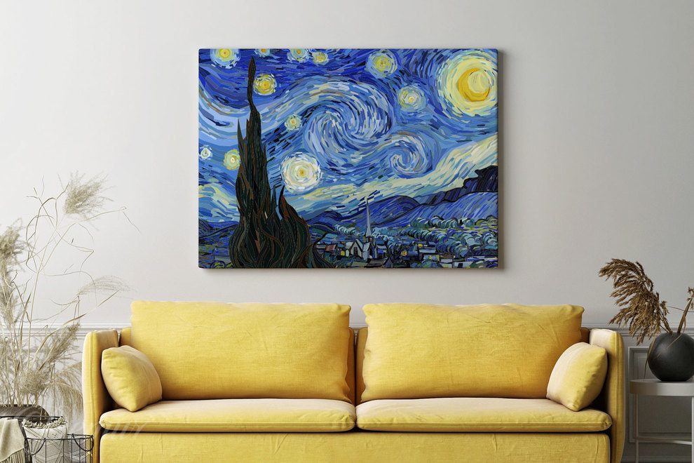 Die-nachtlandschaft-von-van-gogh-van-gogh-leinwandbilder-demur