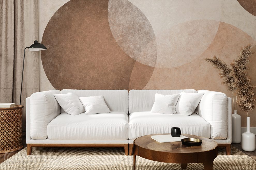 Warme-geometrie-in-einem-mokka-mousse-ton-fur-salon-fototapeten-demur