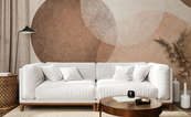 Warme-geometrie-in-einem-mokka-mousse-ton-fur-salon-fototapeten-demur