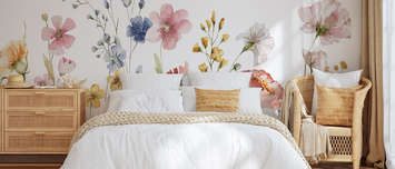 Sommerwiese-in-aquarell-fur-schlafzimmer-fototapeten-demur