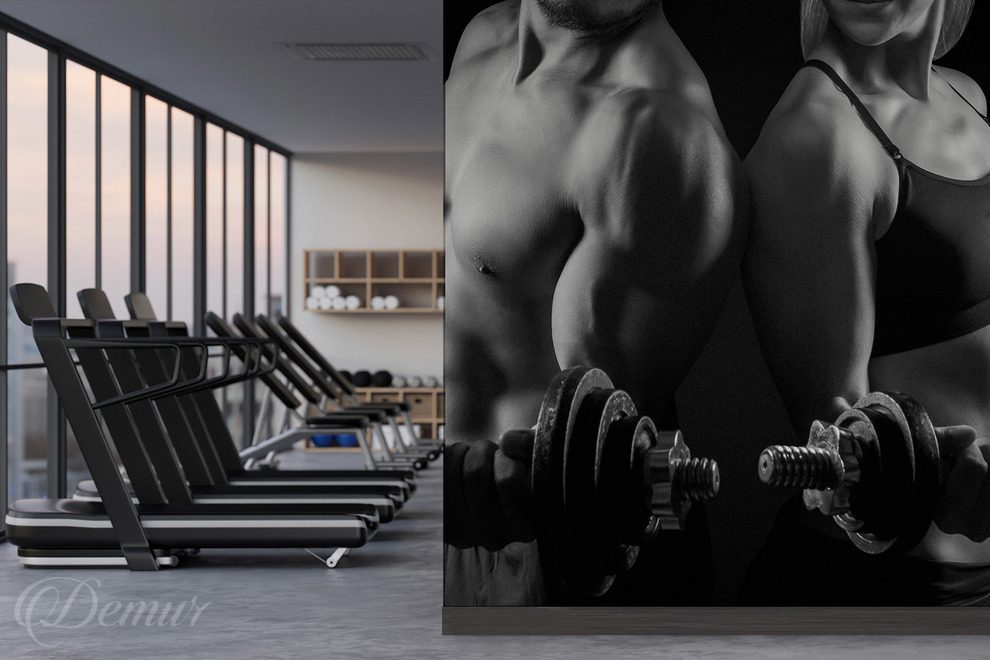 Kraft-in-ihrer-reinsten-form-fitnessstudio-fototapeten-demur